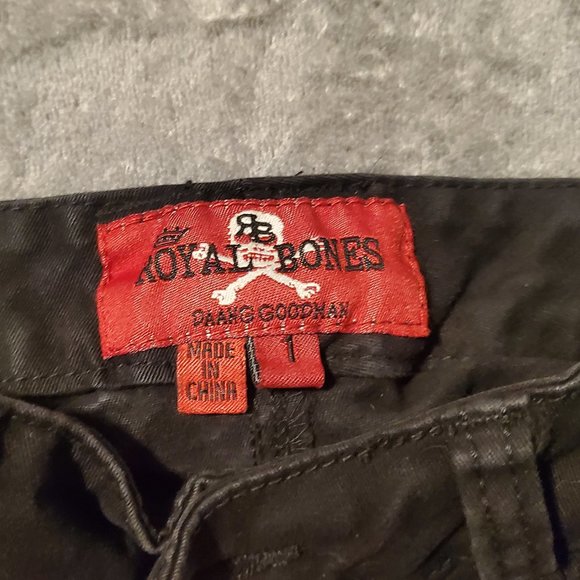 Royal Bones by Tripp Black Fishnet Skinny Jeans - Picture 9 of 9